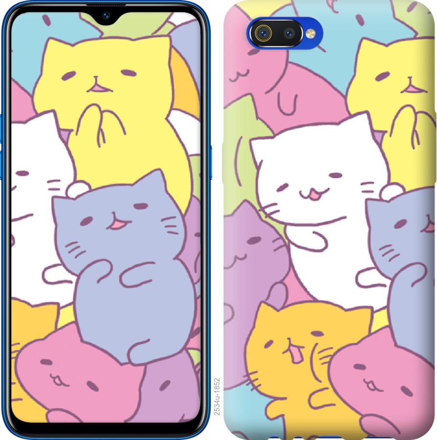 

Чехол на Realme C2 Котики
