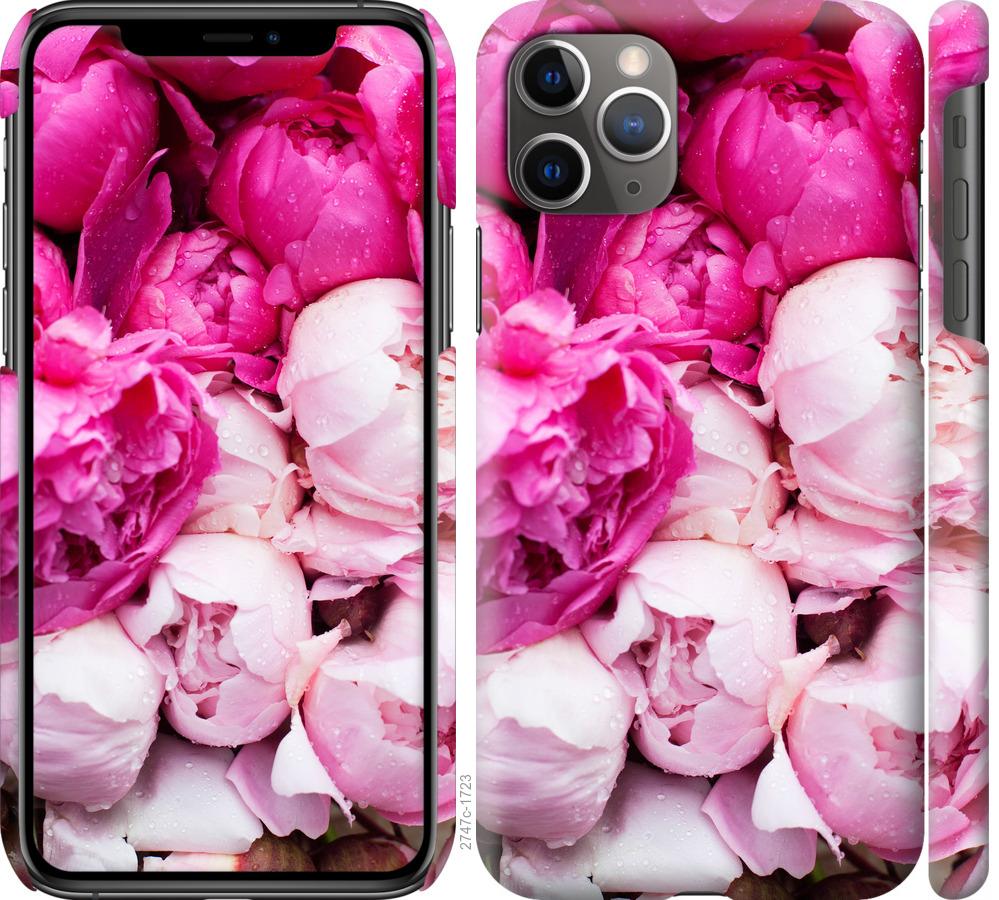 

Чохол на iPhone 11 Pro Max Рожеві півонії