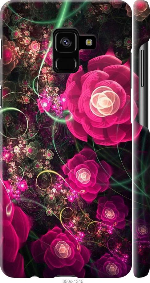 

Чохол на Samsung Galaxy A8 Plus 2018 A730F Абстрактні квіти 3