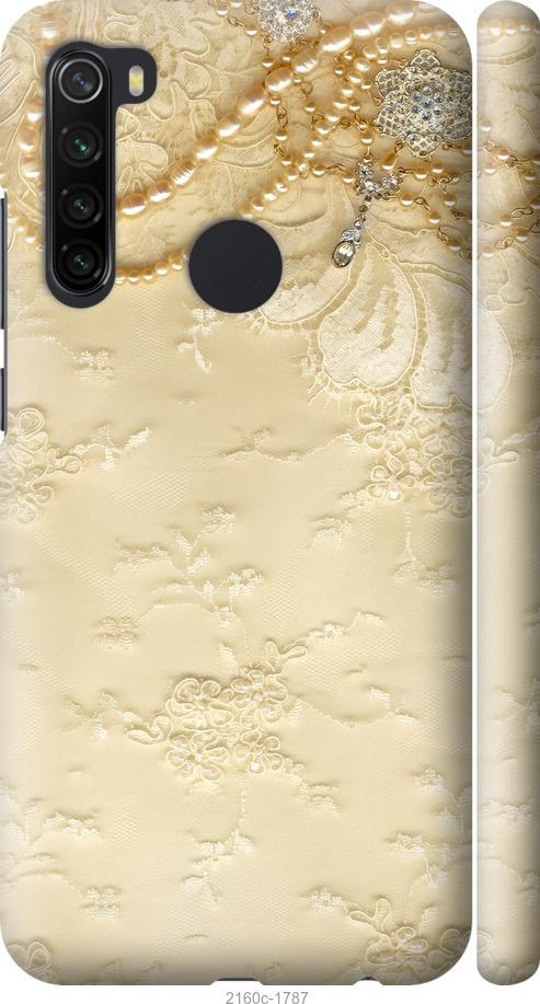 

Чехол на Xiaomi Redmi Note 8 Кружевной орнамент