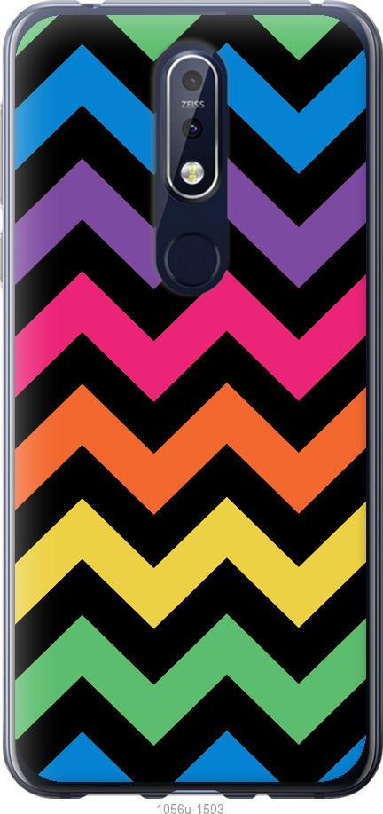 

Чехол на Nokia 7.1 Шеврон v1