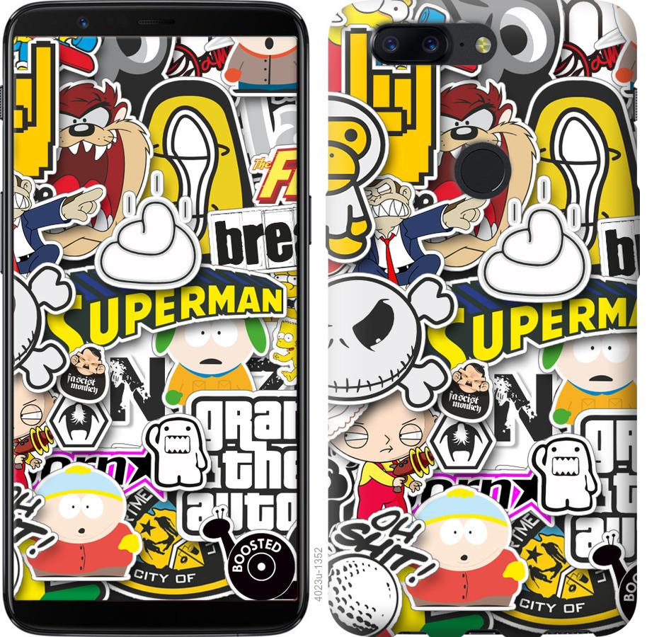 

Чохол на OnePlus 5T Popular logos