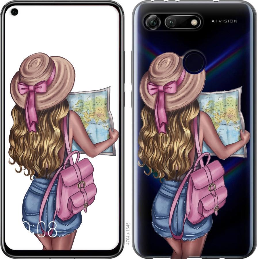 

Чохол на Huawei Honor View 20 Дівчина з картою