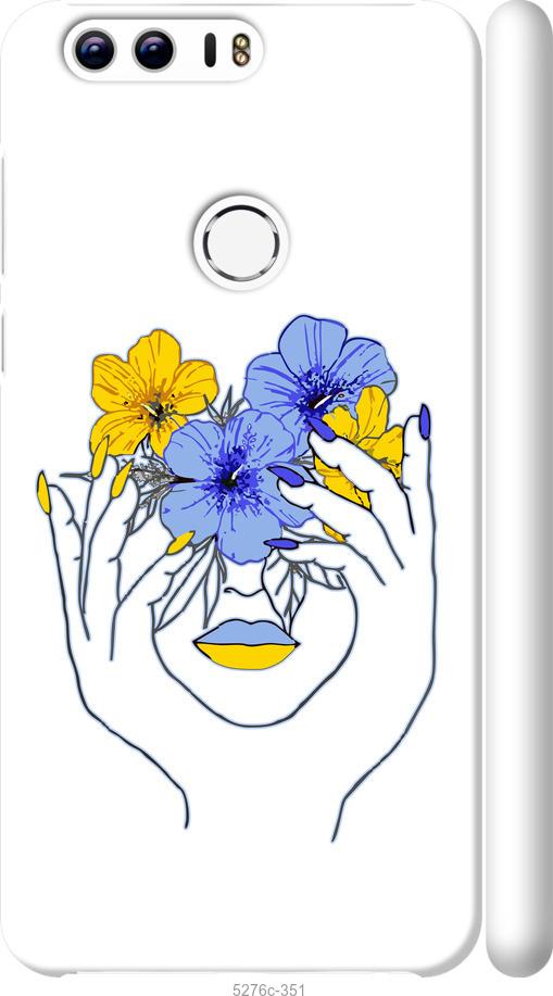 

Чехол на Huawei Honor 8 Девушка v4