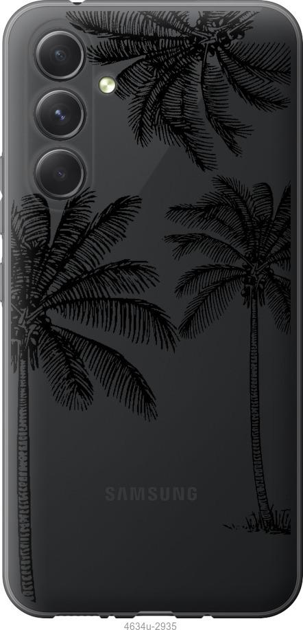 Чехол на Samsung Galaxy A54 A546E Пальмы1