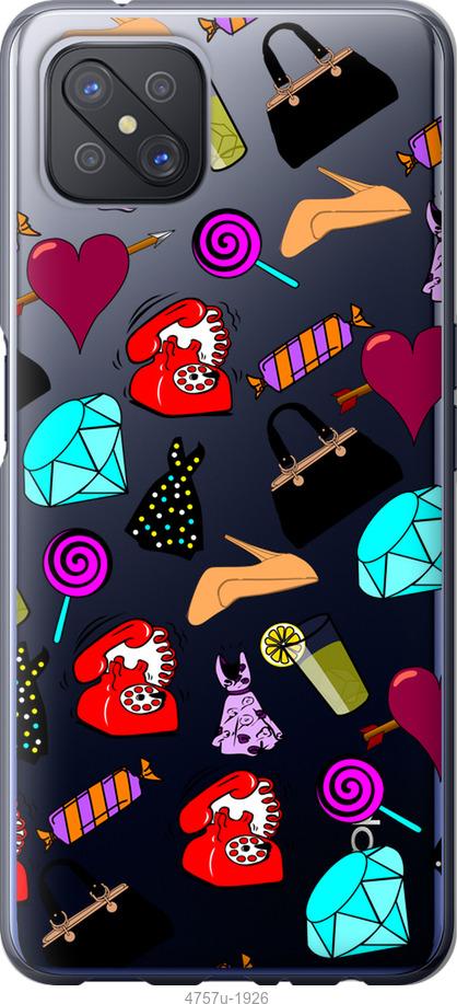 

Чохол на Oppo A92S stickers
