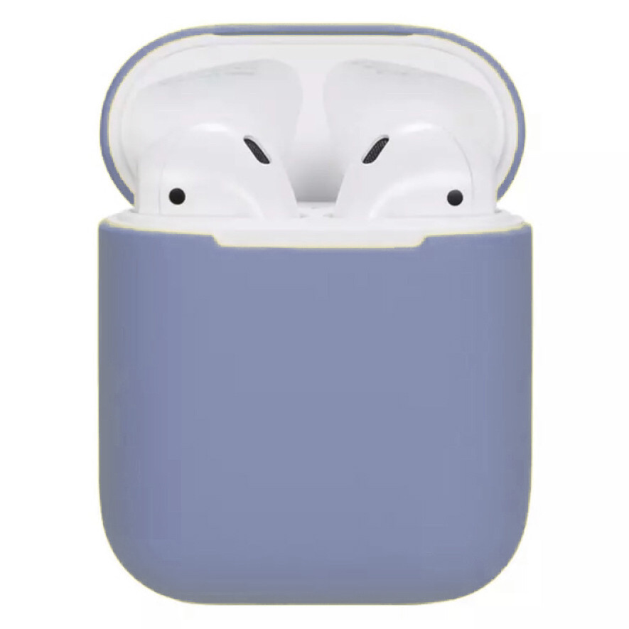 

Силиконовый футляр для наушников Airpods Ultra Slim Серый / Lavender Gray (115421)