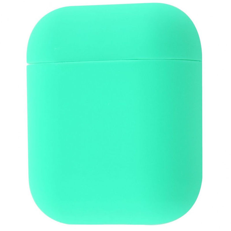 

Силіконовий футляр для навушників Airpods Ultra Slim (Зелений / Spearmint)