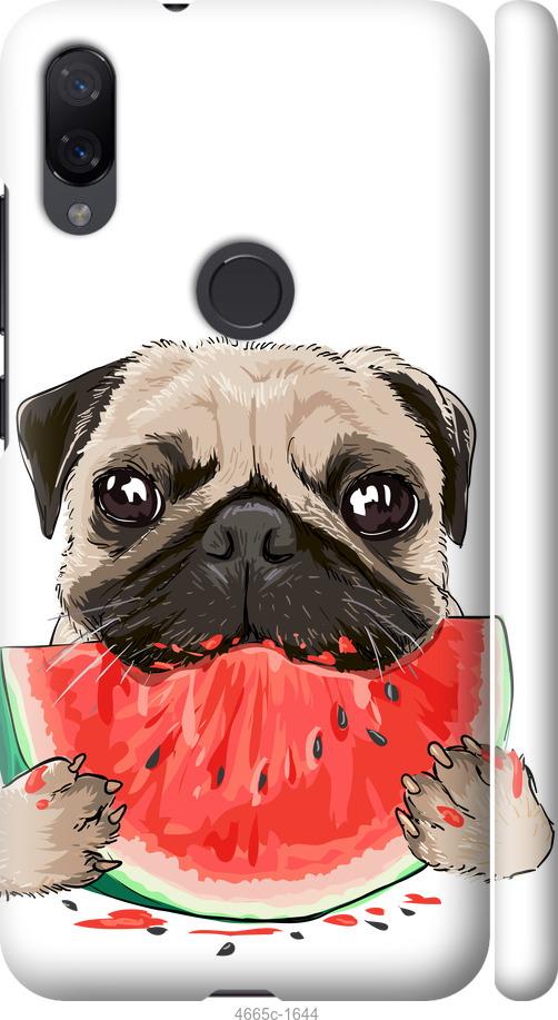 

Чехол на Xiaomi Mi Play Мопс и арбуз