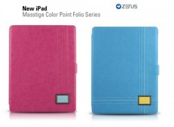 Кожаный чехол Zenus Masstige Color Point Foilo для iPad 3 - новый шаг к защите! 