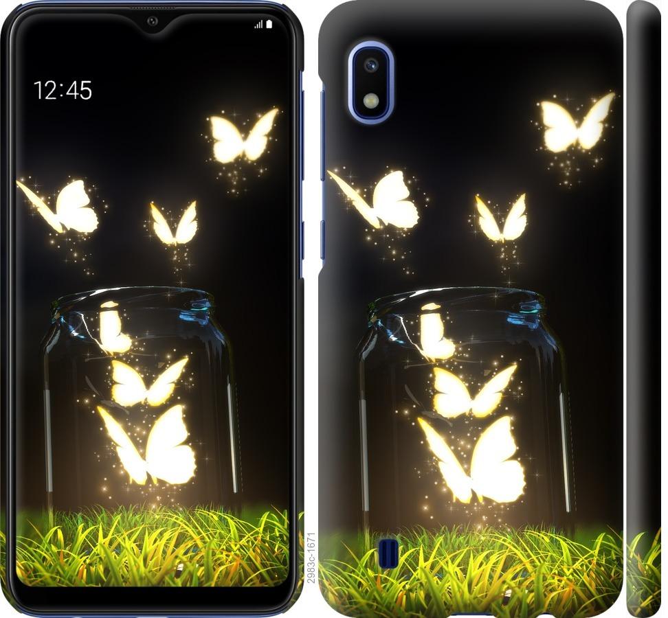 

Чохол на Samsung Galaxy A10 2019 A105F Сяючі метелики