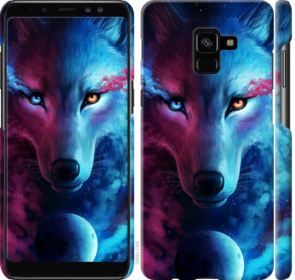 Чохол на Samsung Galaxy A8 Plus 2018 A730F Арт-вовк