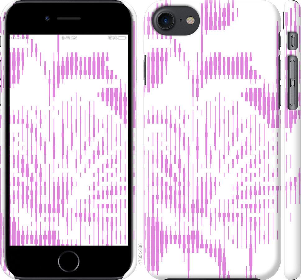 

Чехол на iPhone 7 Розовый бутон. Цветок. Pink Flower Bloom