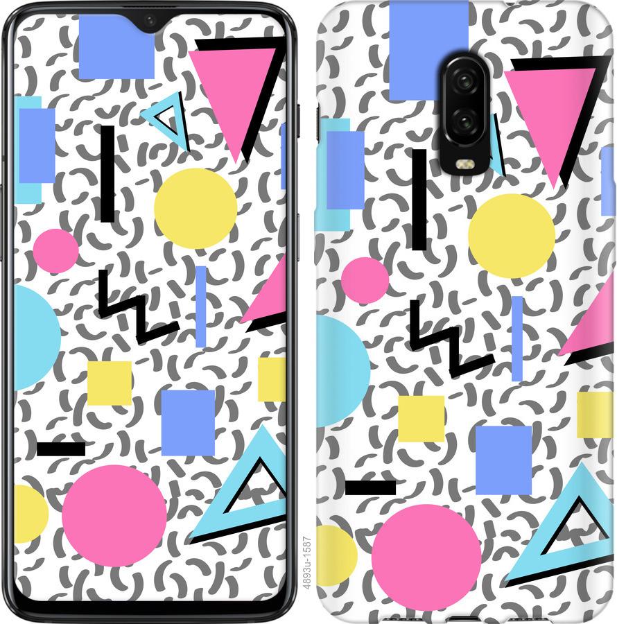 

Чехол на OnePlus 6T Color shapes