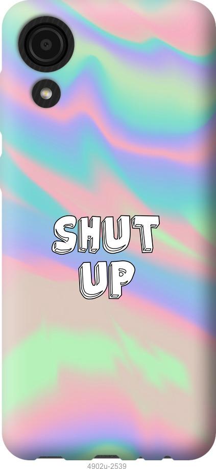 

Чехол на Samsung Galaxy A03 Core A032F Shut up