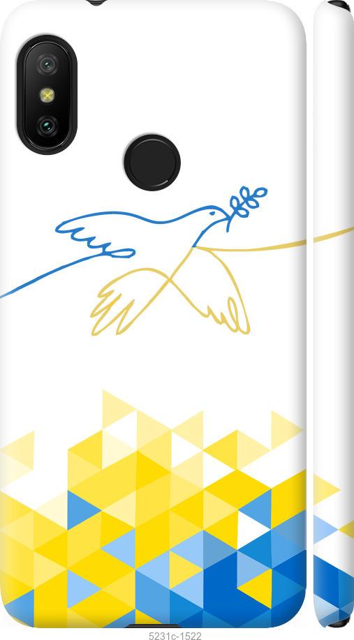 Чохол на Xiaomi Redmi 6 Pro Птах миру