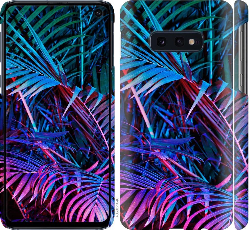 

Чохол на Samsung Galaxy S10e Папороть під ультрафіолетом