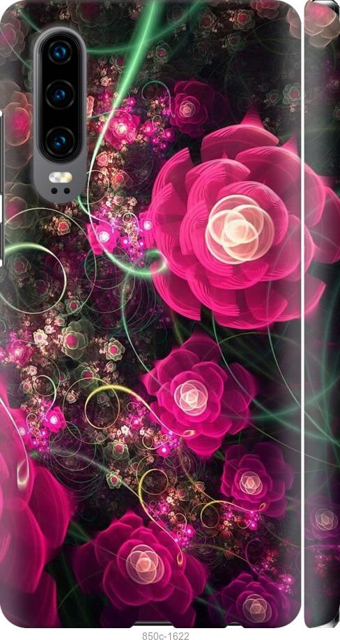 

Чехол на Huawei P30 Абстрактные цветы 3
