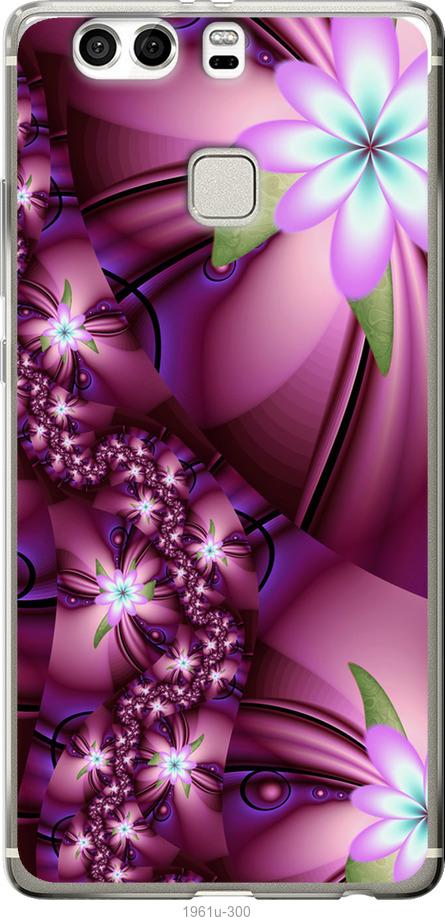 

Чехол на Huawei P9 Plus Цветочная мозаика