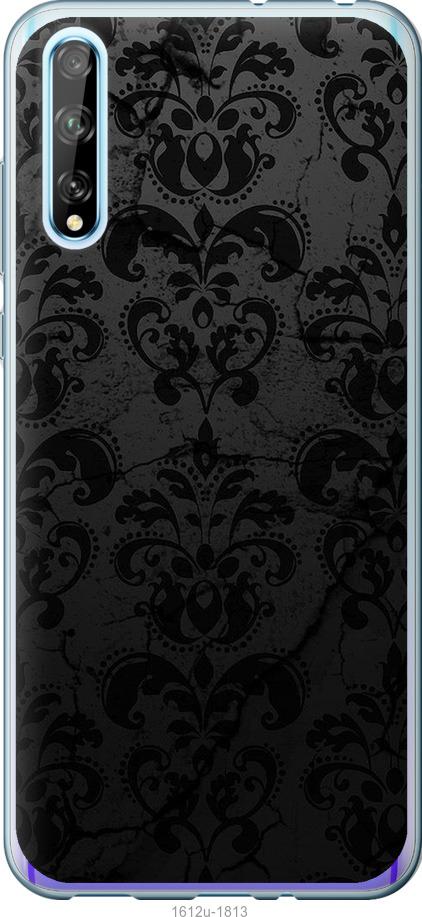 

Чехол на Huawei P Smart S узор черный
