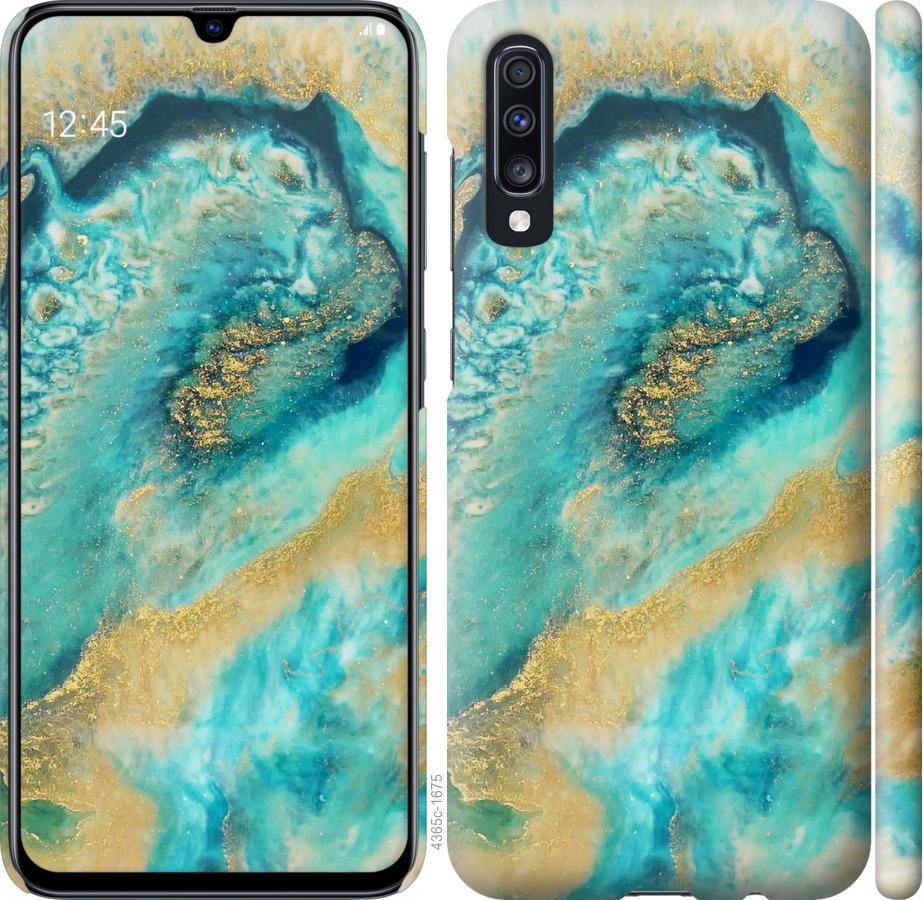 

Чохол на Samsung Galaxy A70 2019 A705F Green marble