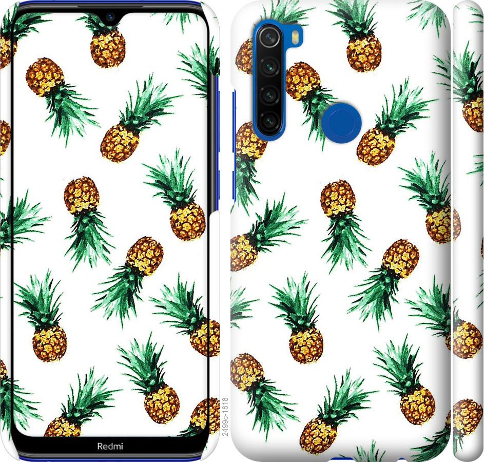 

Чохол на Xiaomi Redmi Note 8T ананас