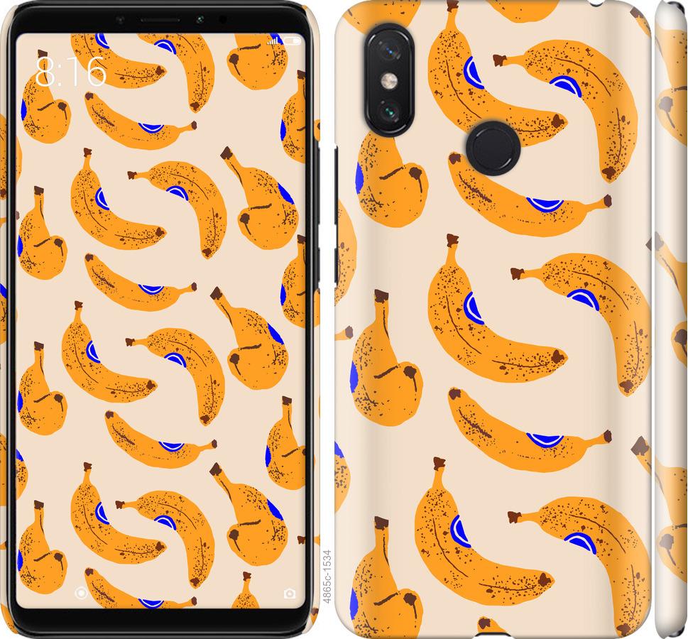 

Чехол на Xiaomi Mi Max 3 Бананы 1