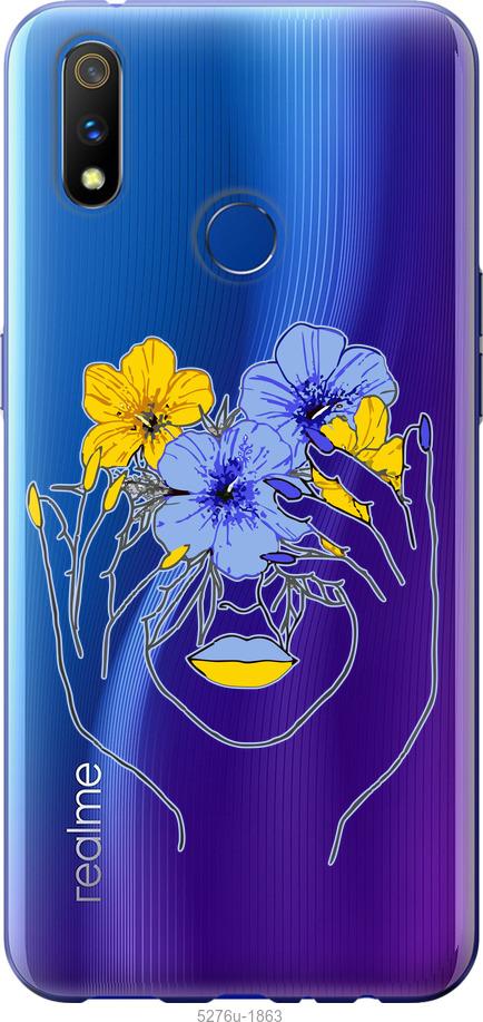 

Чехол на Realme 3 Pro Девушка v4