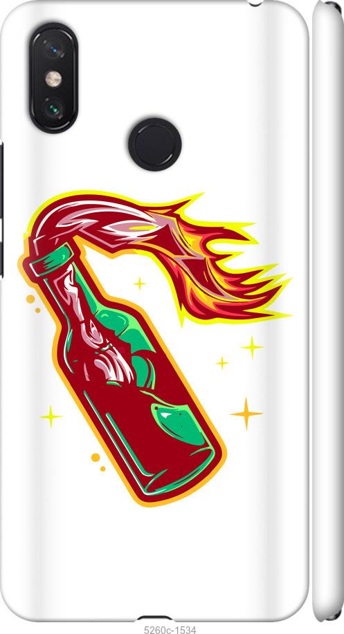 

Чехол на Xiaomi Mi Max 3 Бандера-смузи v4
