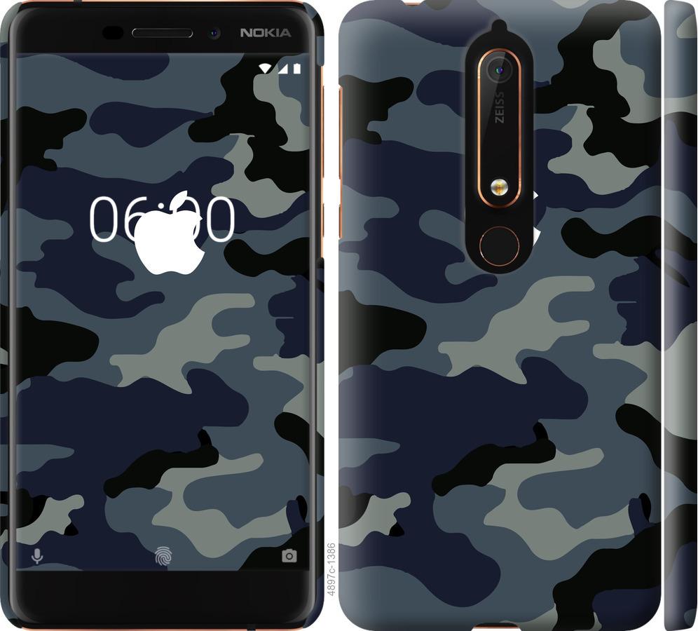 

Чехол на Nokia 6 2018 Камуфляж 1