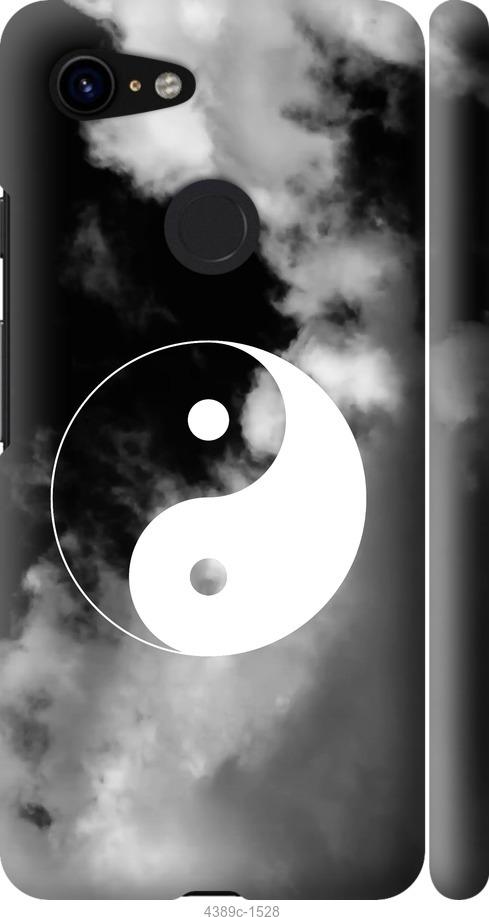 

Чехол на Google Pixel 3 Инь и Янь