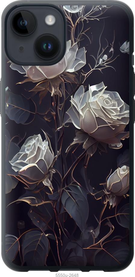 Чехол на iPhone 14 Розы 2