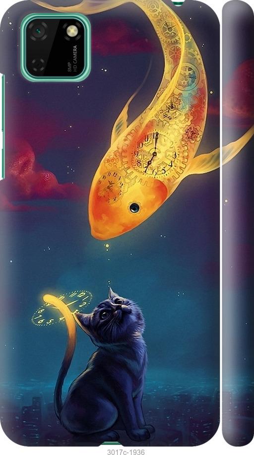 

Чехол на Huawei Y5p Кошкин сон