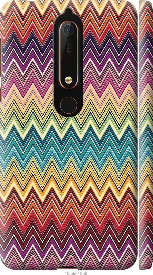 

Чехол на Nokia 6.1 Шеврон v4