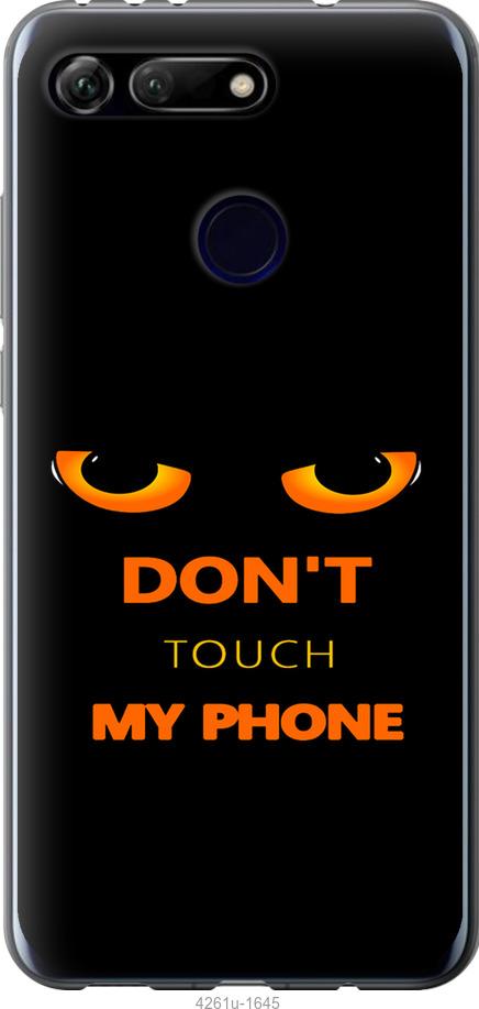 

Чехол на Huawei Honor View 20 Don't touch the phone