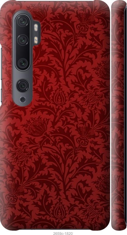 

Чехол на Xiaomi Mi Note 10 Чехол цвета бордо
