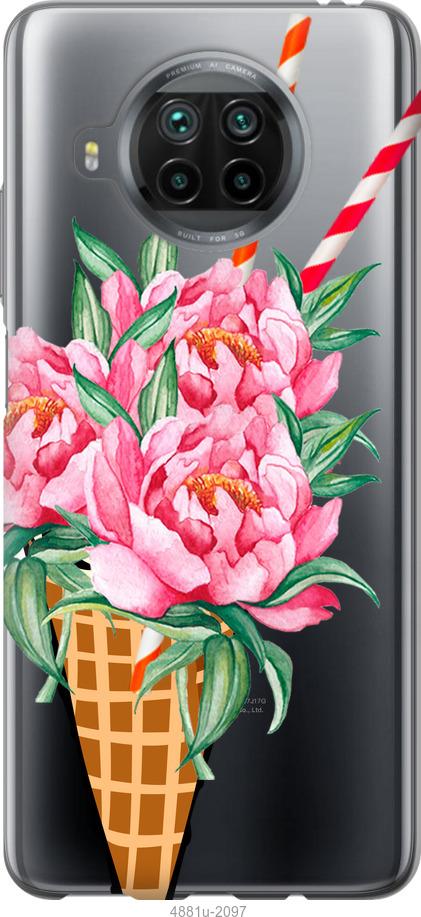 

Чохол на Xiaomi Mi 10T Lite Морозиво-піони