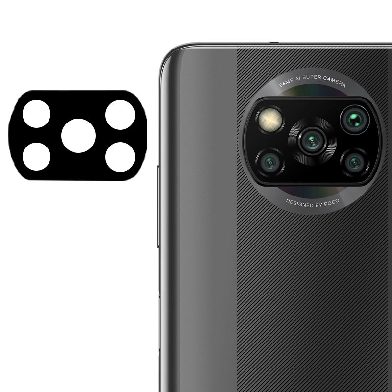 

Гибкое ультратонкое стекло Epic на камеру для Xiaomi Poco X3 NFC / Poco X3 Pro Черный (165437)