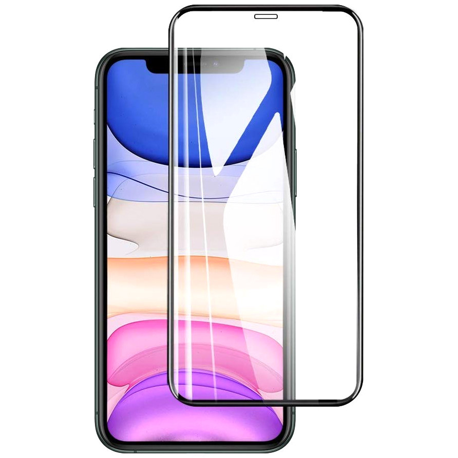 

Гнучке ультратонке скло Mocoson Nano Glass для Apple iPhone XR (6.1") (Чорний)