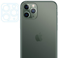 Гибкое защитное стекло 0.18mm на камеру и весь блок (тех.пак) для Apple iPhone 11 Pro / 11 Pro Max 
