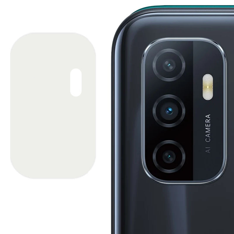 

Гибкое защитное стекло 0.18mm на камеру (тех.пак) для Oppo A53 Прозрачный (151937)