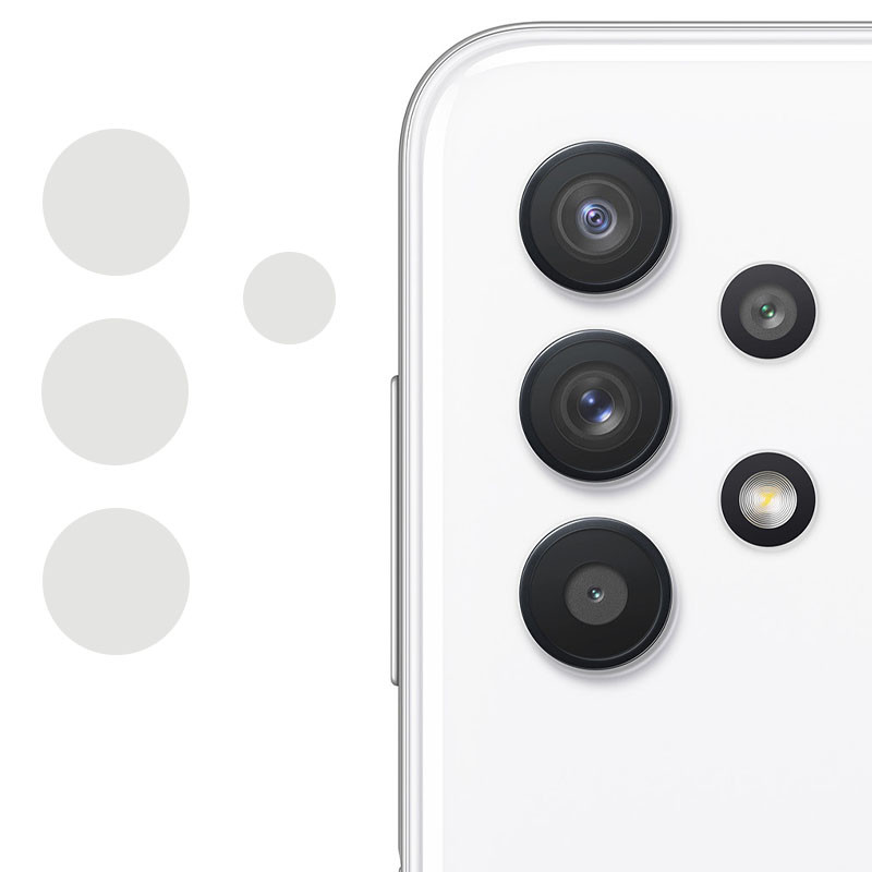 

Гибкое защитное стекло 0.18mm на камеру (тех.пак) для Samsung Galaxy A72 4G / A72 5G Прозрачный (164325)