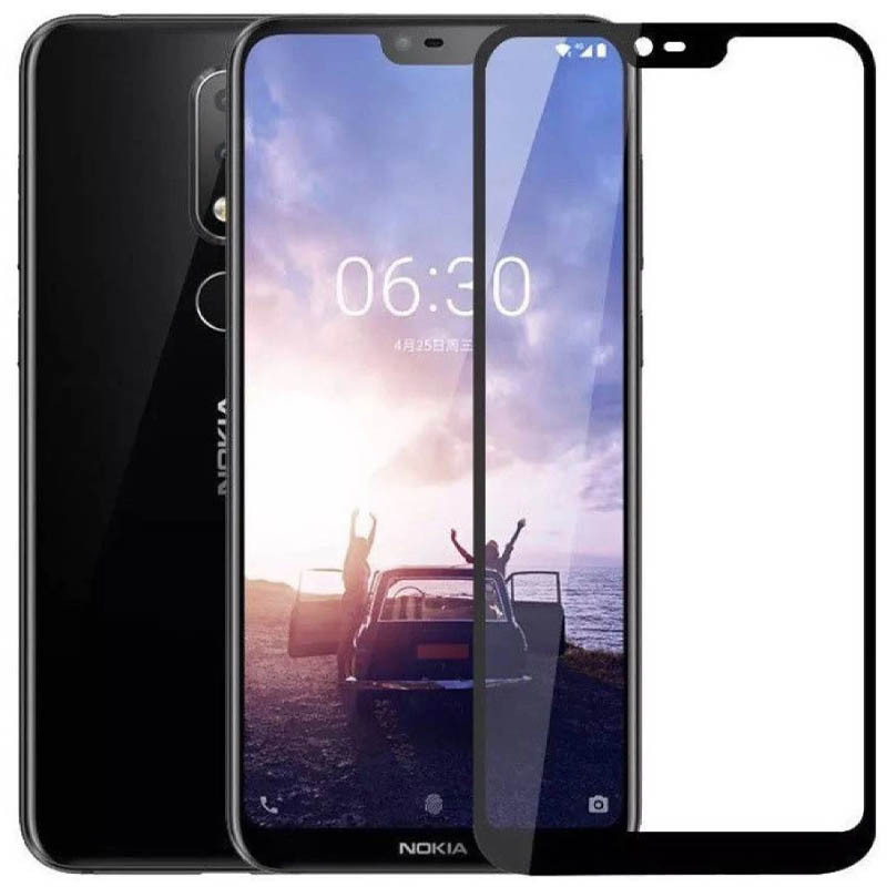 

Гибкое ультратонкое стекло Caisles для Nokia 6.1 Plus (Nokia X6) Черный (95199)