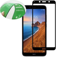 

Гибкое защитное стекло Ceramics (full glue) (без упак.) для Xiaomi Redmi 7A