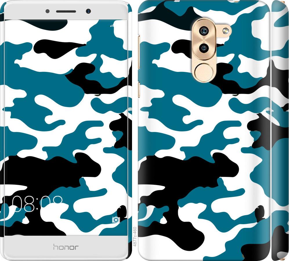 

Чохол на Huawei Mate 9 Lite Камуфляж прозорий фон