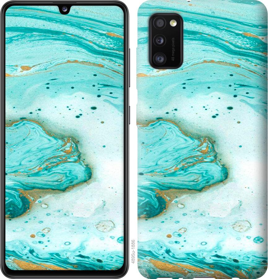Чехол на Samsung Galaxy A41 A415F Мраморный