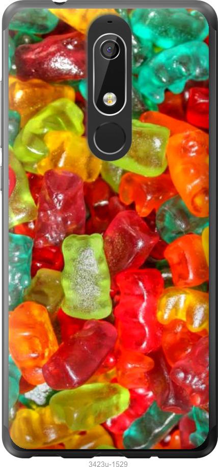 

Чехол на Nokia 5.1 Желейки haribo