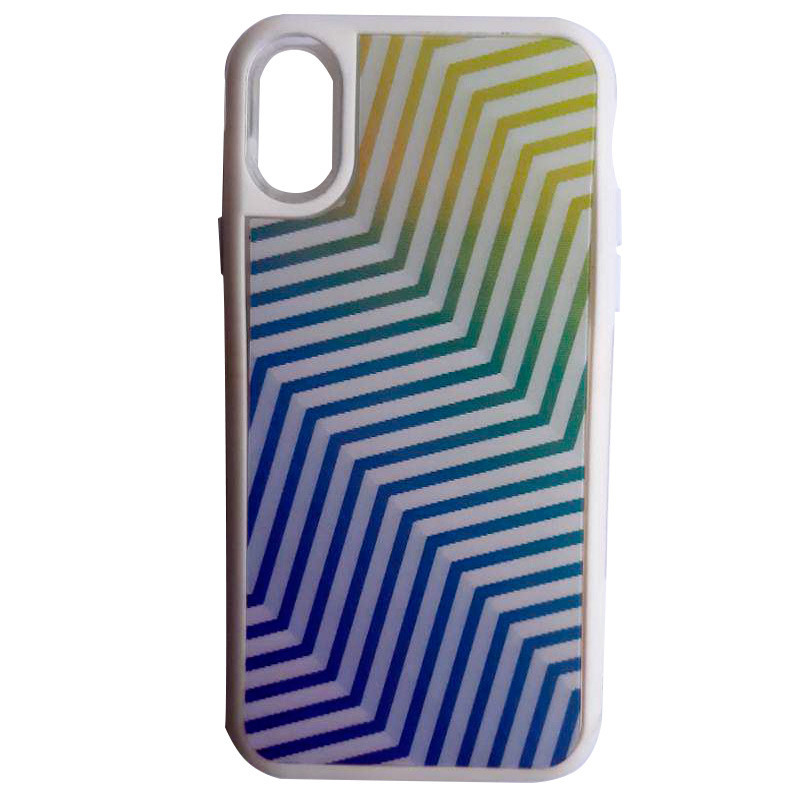 

Голограммный 3D чехол с анимированной заставкой Kaleido Bloom для Apple iPhone X (5.8") / XS (5.8") Зигзаг - радуга (102106)