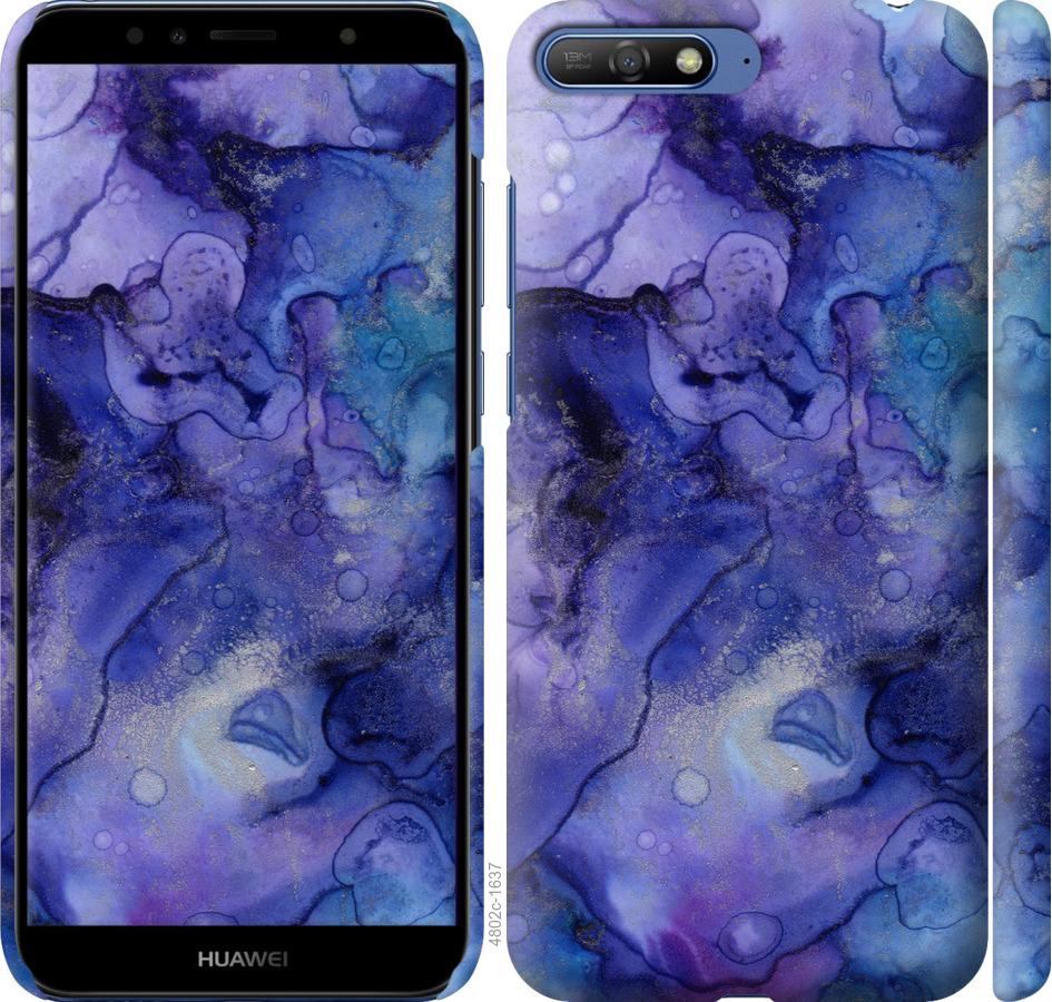 

Чехол на Huawei Y6 2018 Мрамор 7