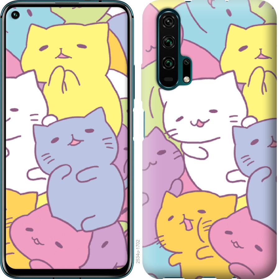 

Чехол на Huawei Honor 20 Pro Котики